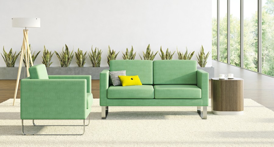 Office Lobby Sofa - LOE Cubic