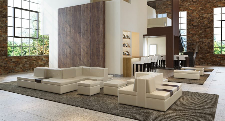 Furniture for Office Lobby - LOE Tangent 4